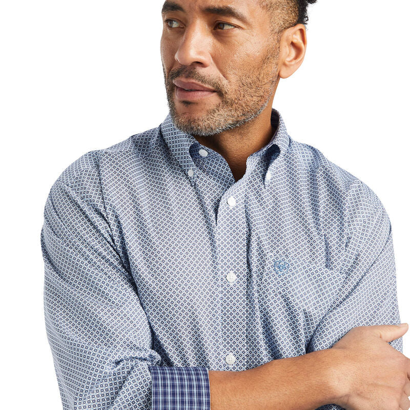 Wrinkle Free Isaac Fitted Shirt