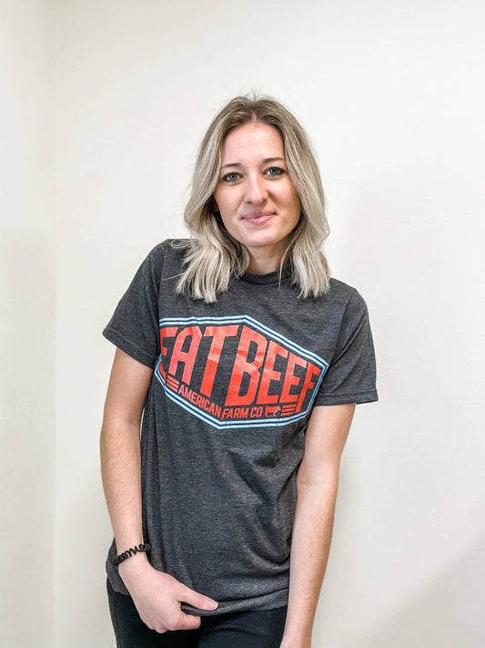 ‘Eat Beef’ Sign Graphic Tee