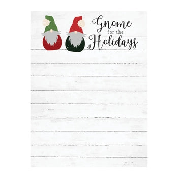 Gnome for the Holidays Mini Notepad