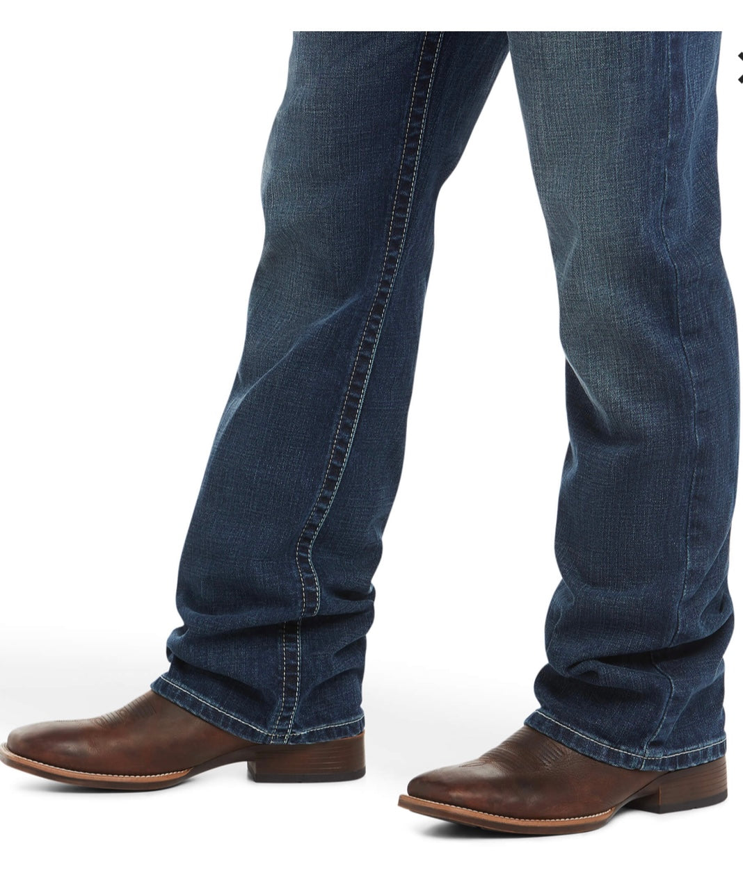 M4  Low Rise Stretch Adkins Boot Cut Jeans Mens--Turnout