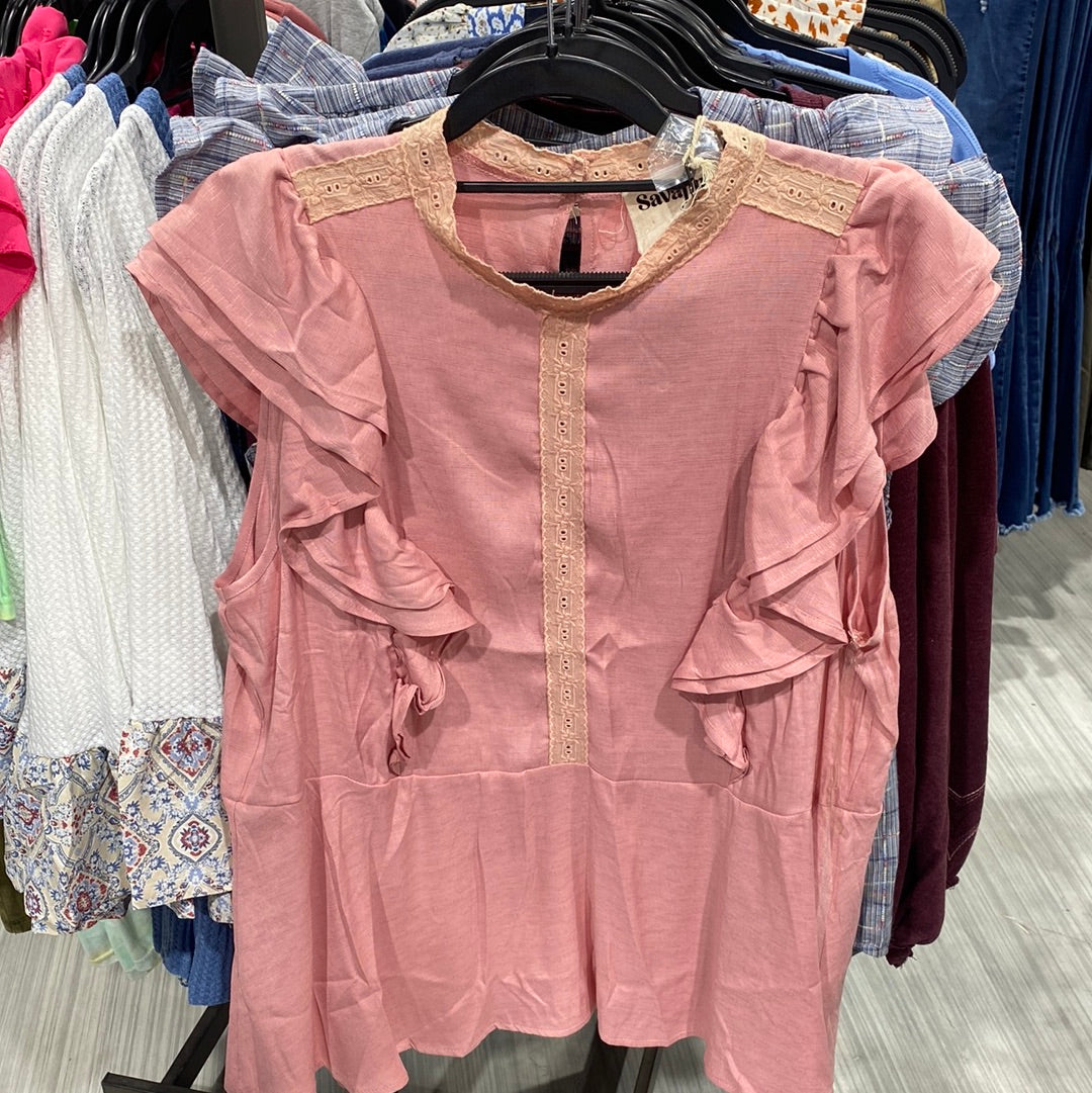 Savanna Jane Pink Shirt