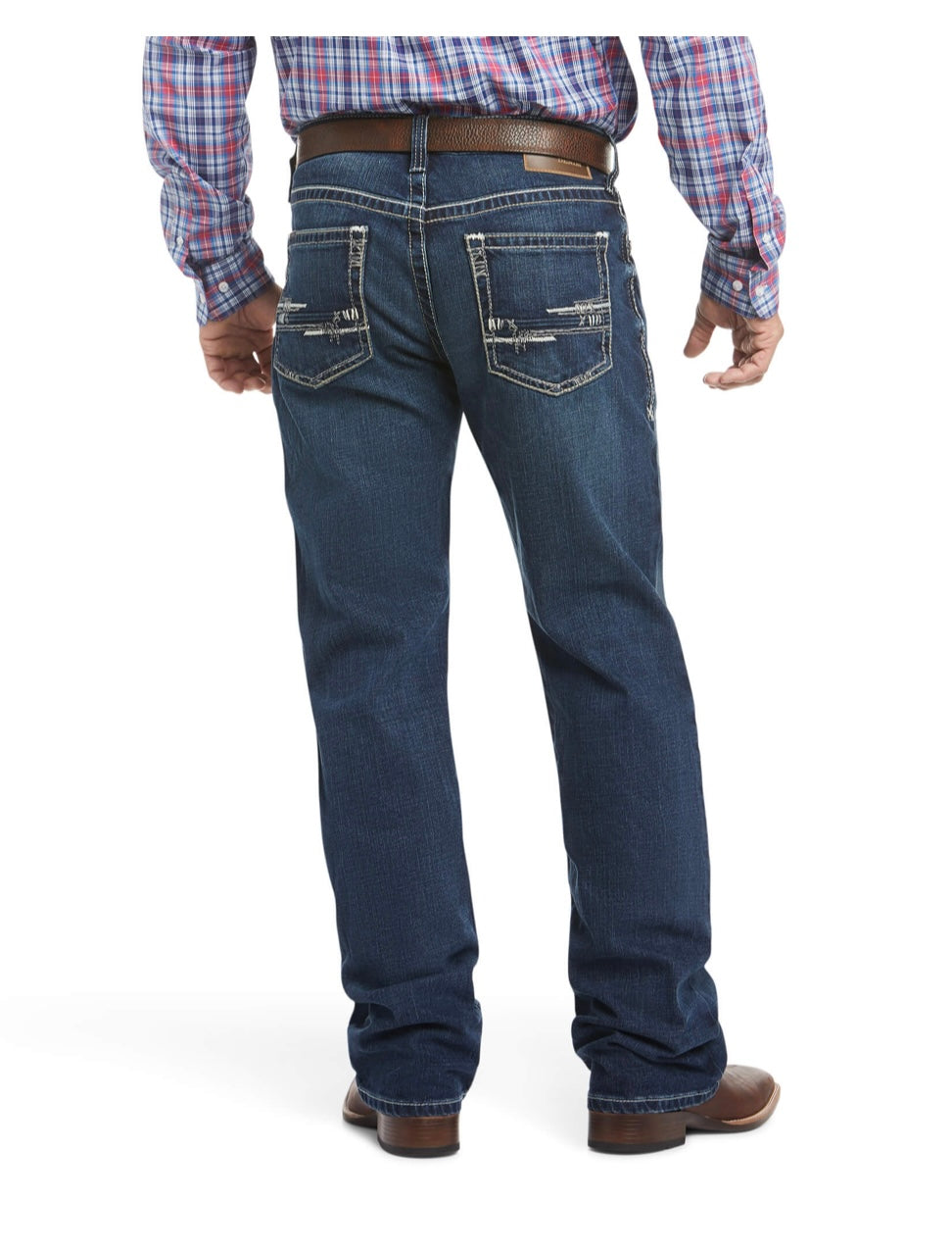 M4  Low Rise Stretch Adkins Boot Cut Jeans Mens--Turnout